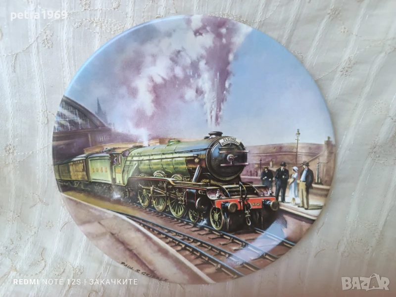 Декоративни чинии на Davenport Pottery, снимка 1