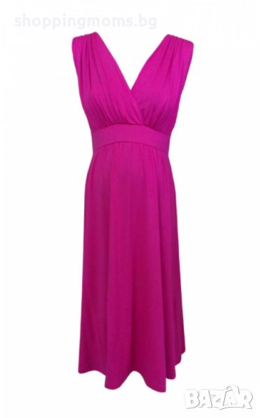 Дълга рокля за кърмачки и бременни - модел 0538, снимка 1