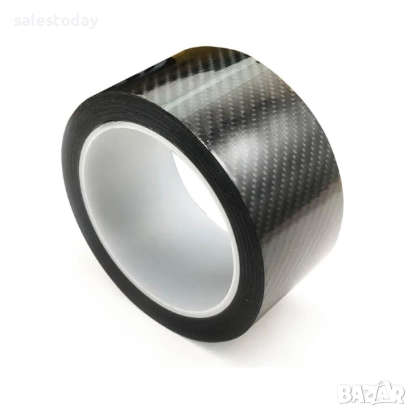 Фолио за прагове- карбоново, Нано защитна, 5CM*5M , снимка 1