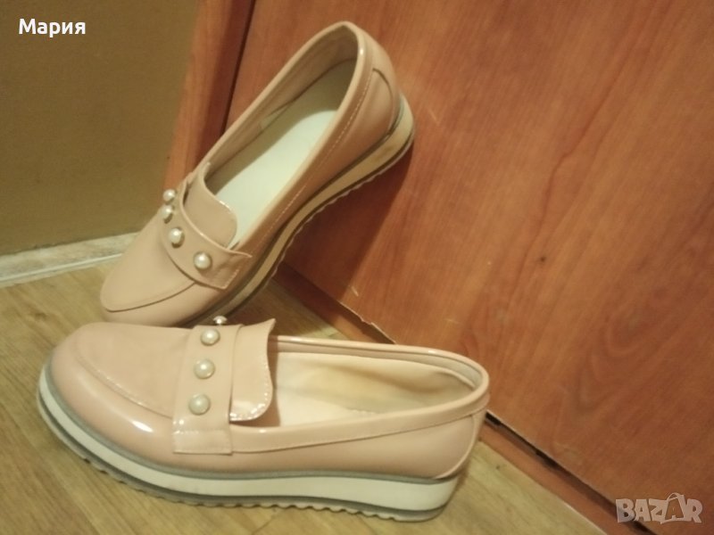 Дамски обувки тип мокасини , снимка 1