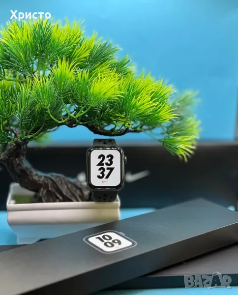 Apple Watch Nike SE, GPS, Корпус Aluminium 44mm Space Grey, снимка 1