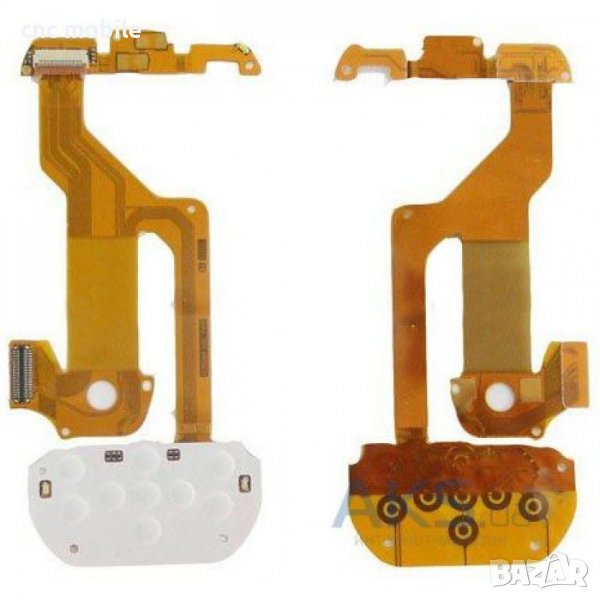 Nokia 7230 - Nokia RM-604 лентов кабел + клавиатурна платка , снимка 1