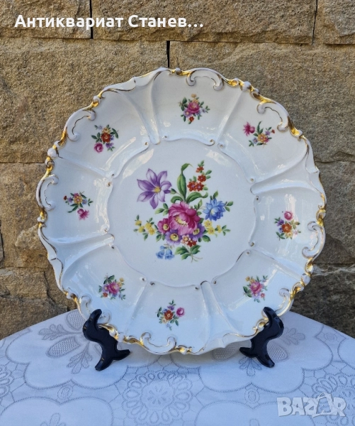 Прелестен порцеланов поднос JLMenau , снимка 1