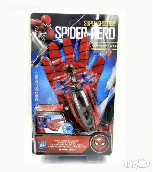 Ръкавица с изстрелвачка на Спайдърмен/Spiderman, снимка 1