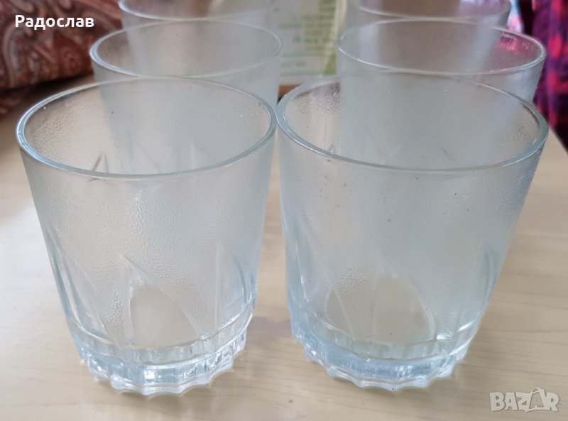 Продавам български чаши масивно стъкло, снимка 1