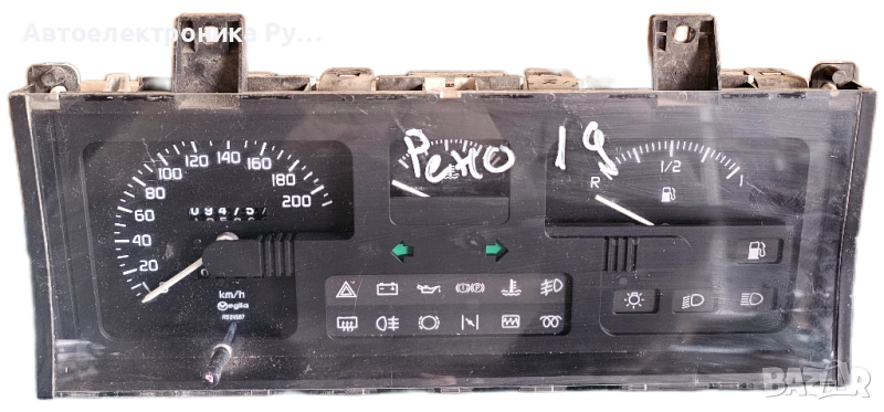 Километраж за Renault Clio I Hatchback (05.1990 - 09.1998) 1.2 (B/C57R), 54 к.с., снимка 1