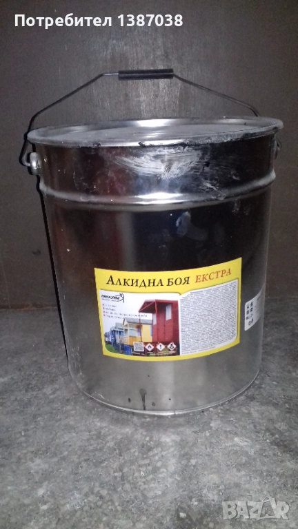 Черна блажна боя - бака, снимка 1