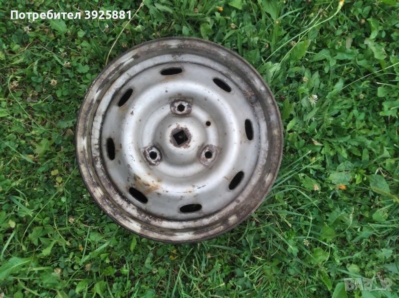 Железна джанта 13 цола за Citroen Visa Club, снимка 1