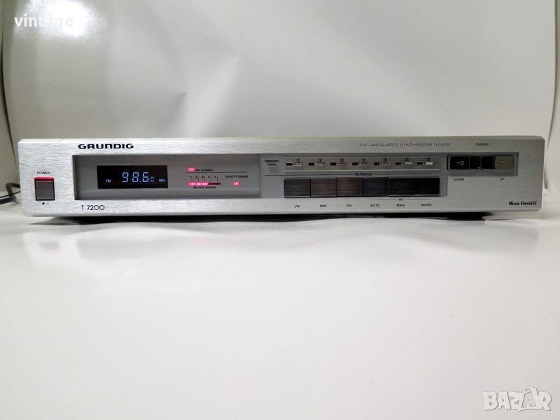 Grundig T 7200a  AM/FM Stereo Tuner, снимка 1