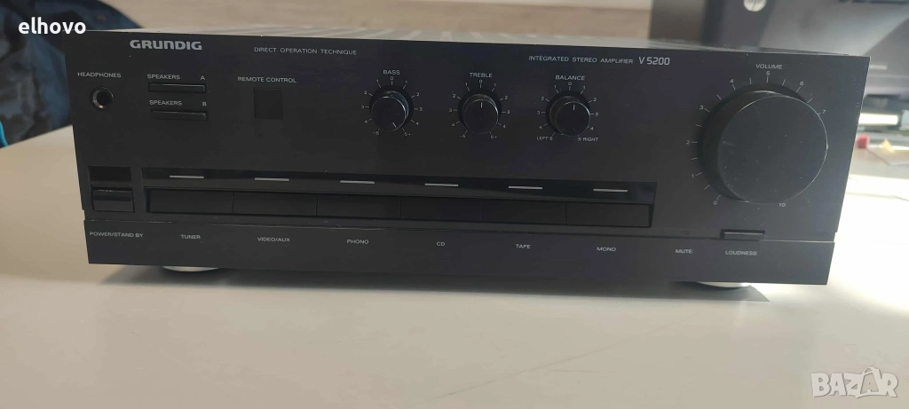 Стерео усилвател Grundig V5200, снимка 1