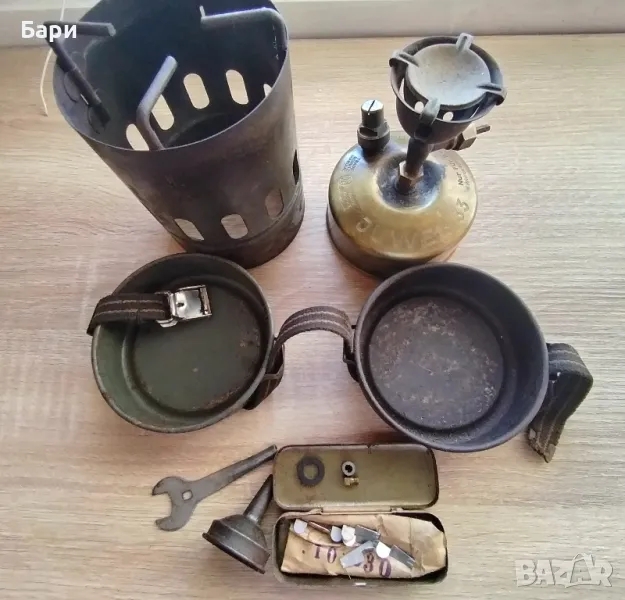 Рядък немски примус,военна печка от ВСВ-Juwel 33, снимка 1