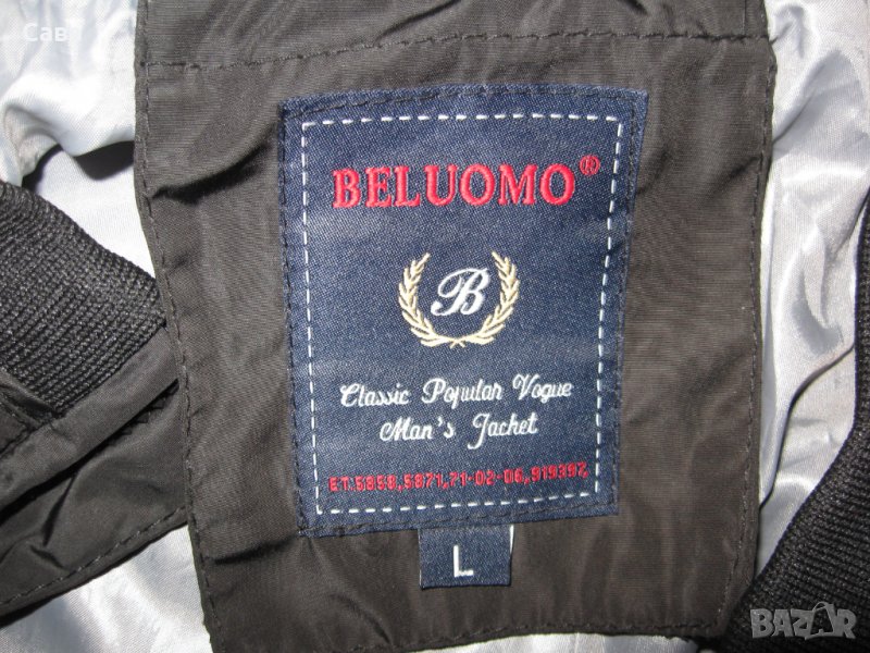 Яке пролет, есен BELUOMO   мъжко,Л, снимка 1