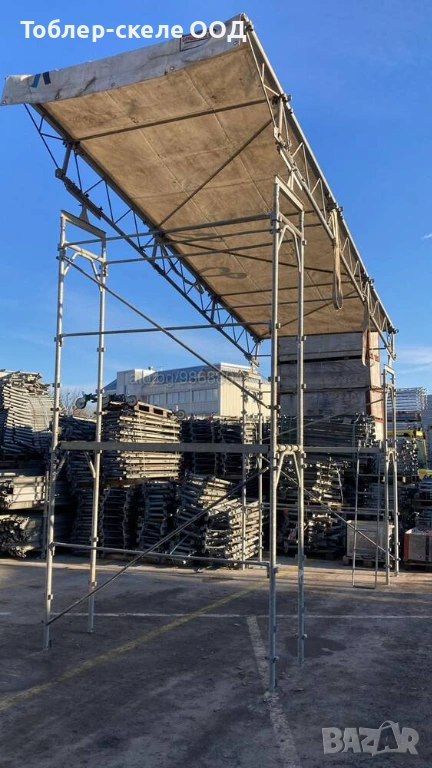 Временен покрив, навес за строителен обект, паркинг, двор, снимка 1