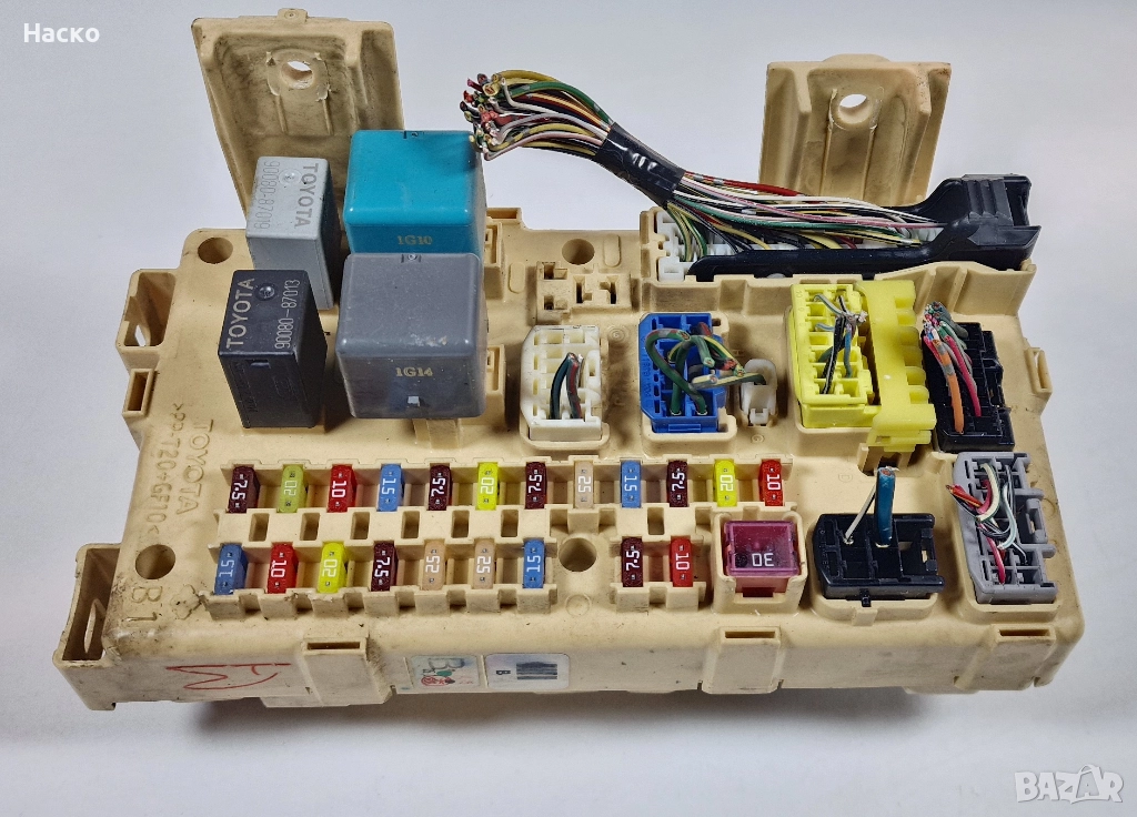Бушониера Бушонно Табло Модул Toyota Avensis T25 Тойота Авенсис Т25 2003г-2008г 82641-CA010-F, снимка 1