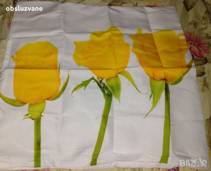 Модна калъфка "Жълти рози", нова 💓, снимка 1