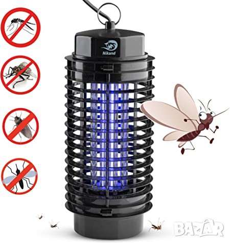 Инсекцитидна ултравиолетова лампа против комари и насекоми, снимка 1