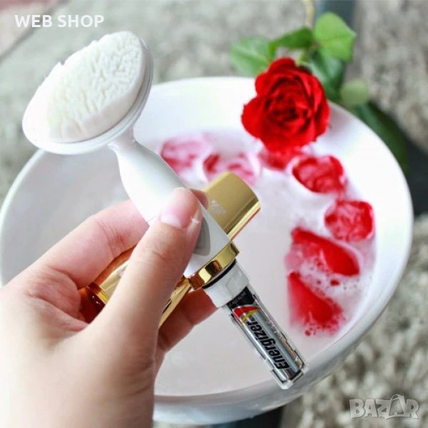 Вибрираща четка за ефективно почистване на лице Pobling, снимка 1