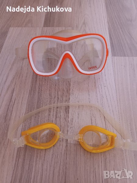 2 броя очила за плуване Intex.Двата броя за 8 лв., снимка 1