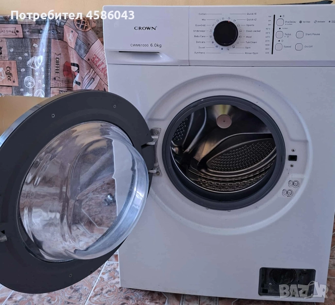 Пералня Crown 6 кг използвана, снимка 1