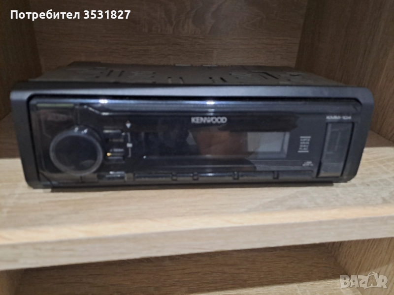 Kenwood kmm 204 Mp3 плеър и тонколони Super Sound, снимка 1