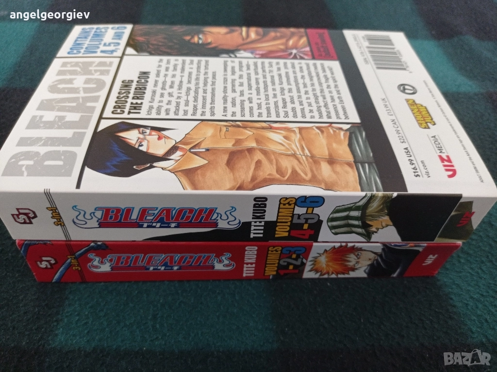 Манга Bleach 3-IN-1., снимка 1
