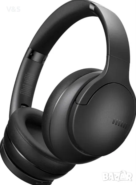 DOQAUS Bluetooth слушалки Over-Ear [до 90 часа] Безжични Bluetooth слушалки с 3 EQ режима, HiFi стер, снимка 1