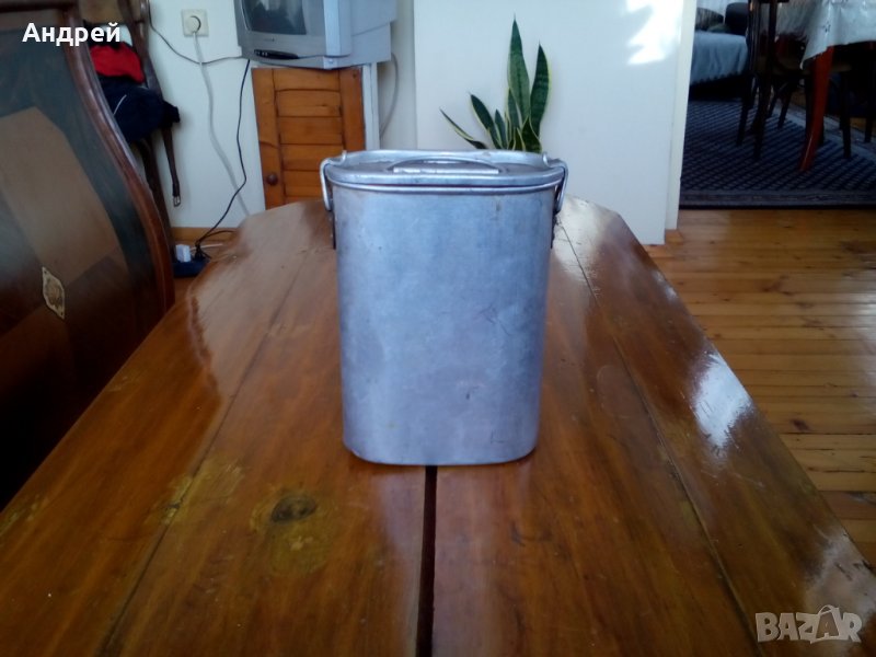 Стара алуминиева кутия #5, снимка 1