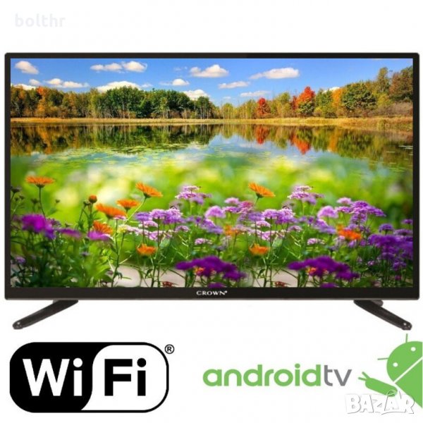 Телевизор Crown 32D19AWS, Android, 32 inch, LED, Smart TV, снимка 1