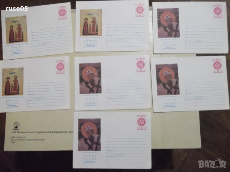 Лот от 7 бр. пощески плика, снимка 1