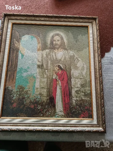 божията любов гоблен , снимка 1