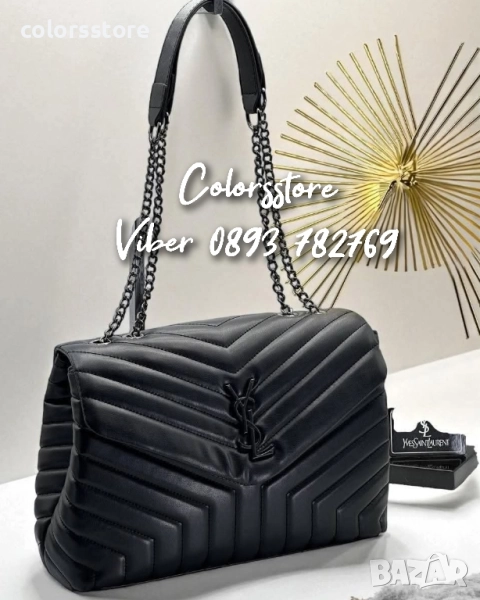 Черна чанта YSL код 67u, снимка 1