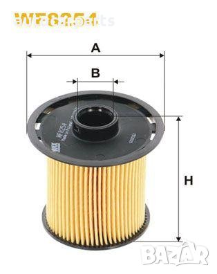 Горивен филтър WIX за Дачиа Соленца, Опел Мовано, Рено Лагуна, Меган, Клио, Канго.. дизел двигатели, снимка 1