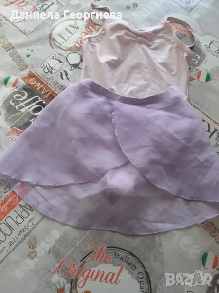 ТРИКО ЗА ГИМНАСТИКА-БАЛЕТ за 6-8години., снимка 1