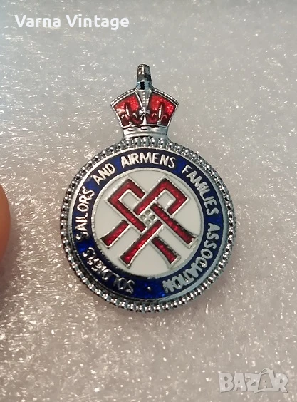 Значка на SSAFA. Англия., снимка 1