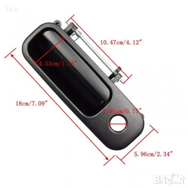 Дръжка за багажник за VW Caddy III - 2004-2015, снимка 1