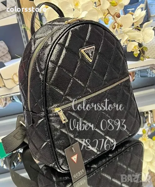 Черна раница Guess/SG41x, снимка 1
