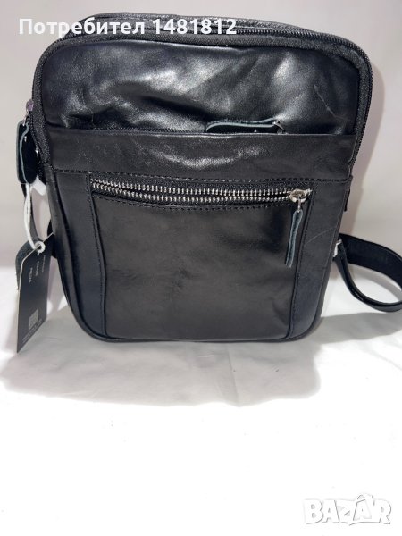 Мъжка чанта от естествена кожа , снимка 1
