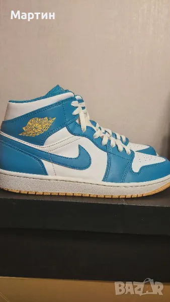 Nike Air Jordan 1 Mid - Номер 44, снимка 1