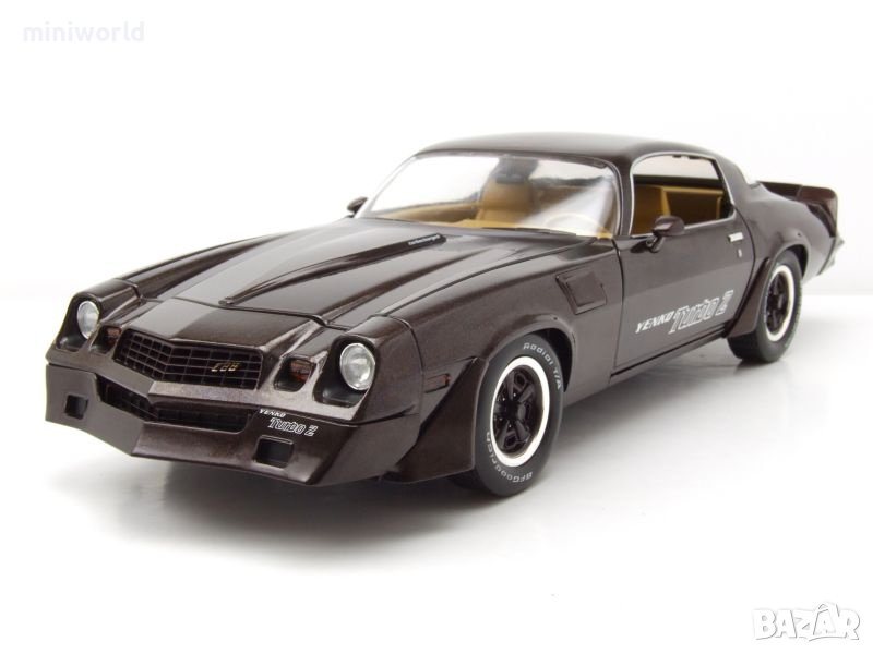 Chevrolet Z28 Yenko Turbo Z 1981 - мащаб 1:18 на Greenlight моделът е нов в кутия, снимка 1