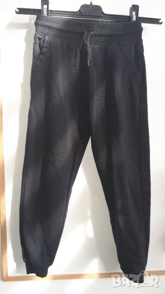 6-7г 122см Долница Панталон Анцунг Waikiki памук черно без следи от употреба, снимка 1