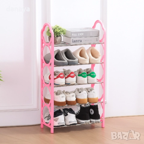 3816 Етажерка за обувки на 4 нива, снимка 2 - Органайзери - 41538929