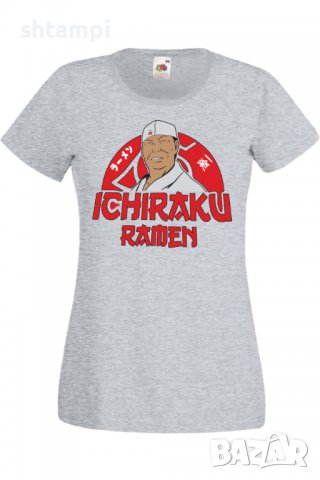 Дамска тениска Naruto Ichiraku Ramen,Анимация,игра,Празник,Повод., снимка 5 - Тениски - 37945844