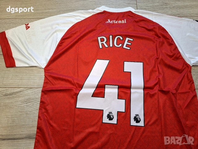 Футболна фланелка на Деклан Райс #Арсенал #сезон 25/26!!!, снимка 3 - Футбол - 52559473