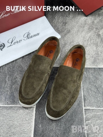 Мъжки Обувки -Естествена Кожа ✨LORO PIANA , снимка 12 - Ежедневни обувки - 51473586