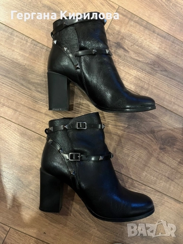 Дамски боти от естествена кожа, снимка 3 - Дамски боти - 52321244