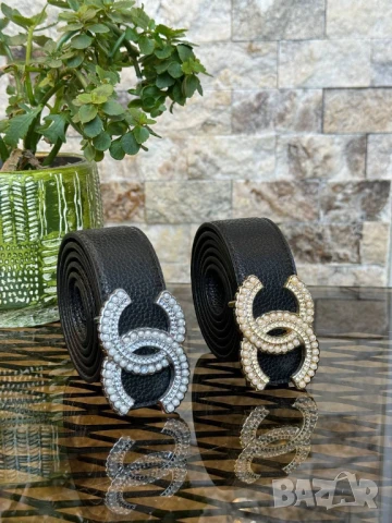 колани от естествена кожа в кутия  valentino garavani hermes guess chanel, снимка 17 - Колани - 50776378