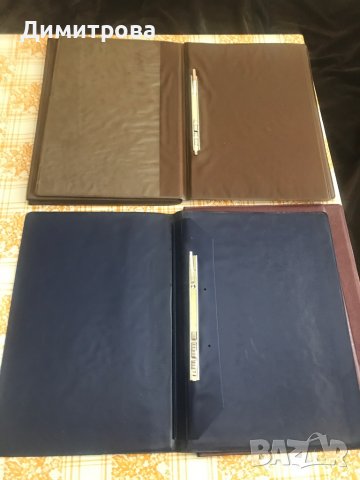 Кожени папки , снимка 3 - Ученически пособия, канцеларски материали - 38818892