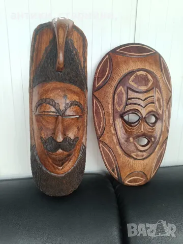 големи африкански маски , снимка 1