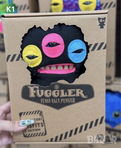 Fuggler плюшена играчка/Фъглер/Fuggler ugly monster 25см Фуглер, снимка 5 - Плюшени играчки - 51432038