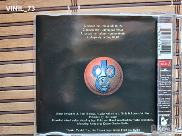 Bell Book & Candle – Rescue Me, снимка 3 - CD дискове - 50345691